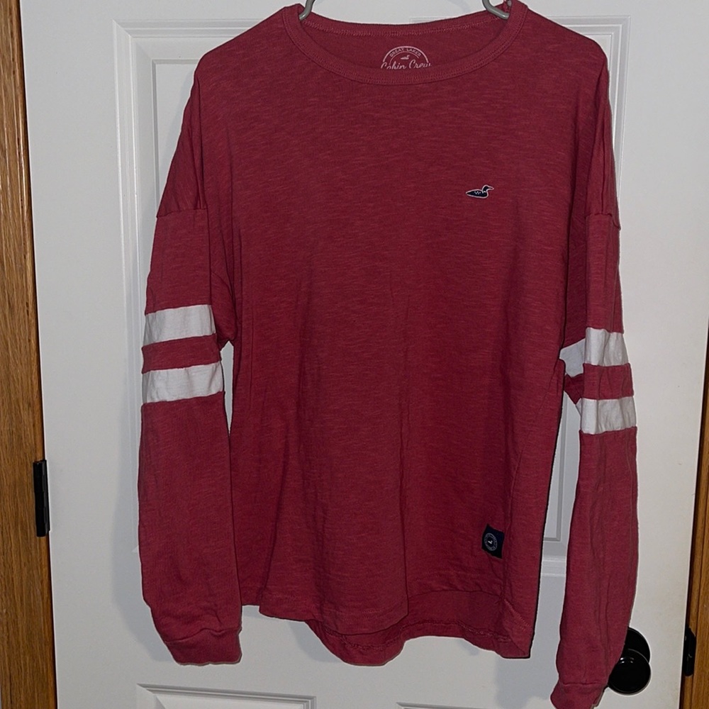 Great Lakes Stripped Sleeve Cabin Crew sz Medium